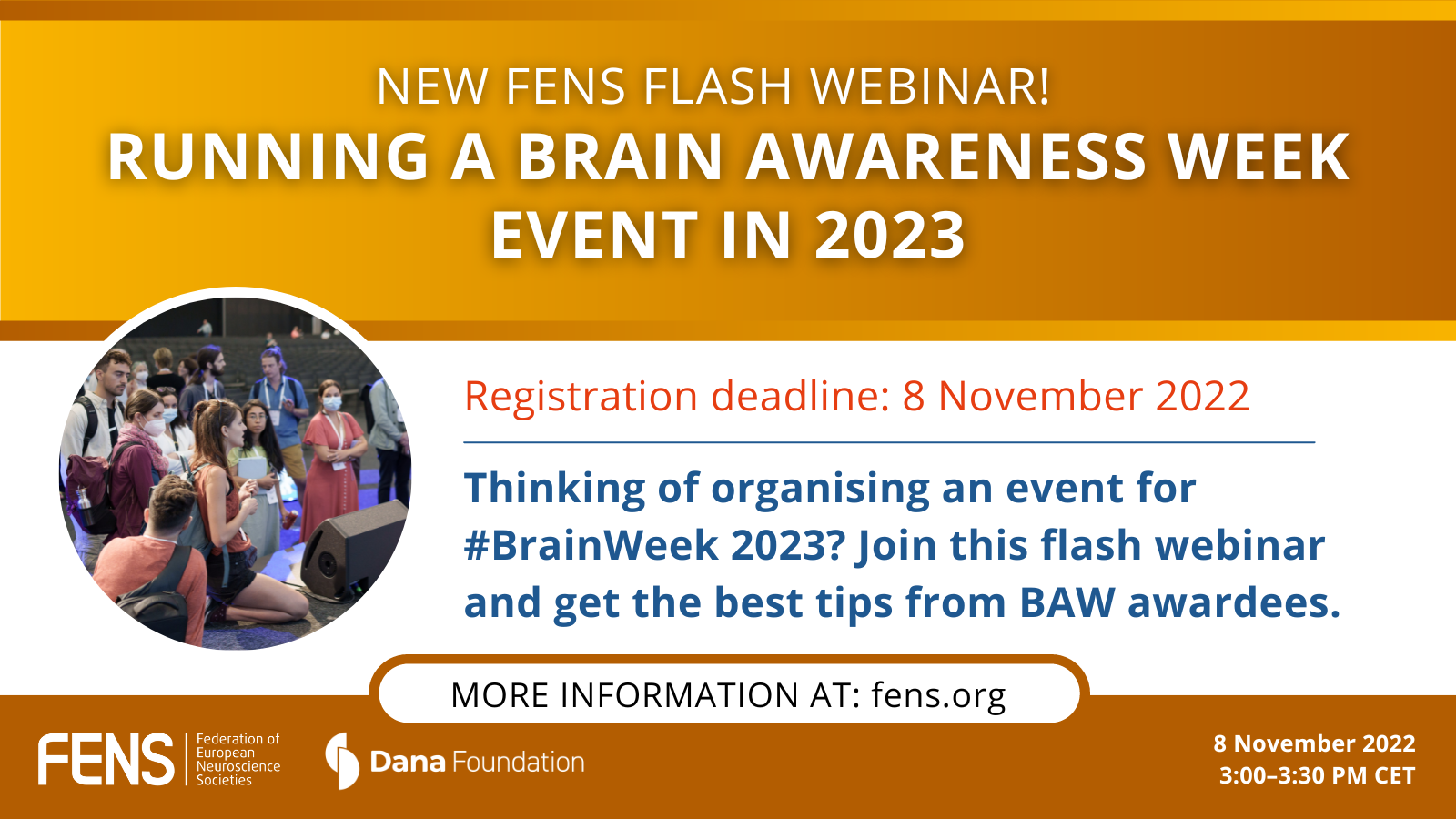 Running a Brain Awareness Week event in 2023 Federation of European
